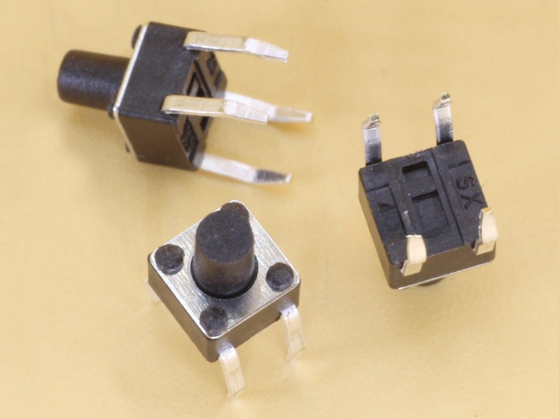 Tactile Switch 4 Pin TH 4.5x4.5x6mm
