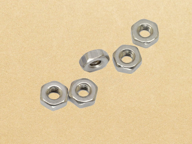 Hex Nut M2 (2mm) x 0.4mm Stainless Steel