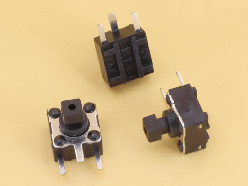 Tactile Switch 6x6x7.3mm RA TH 2 Pin Square Head 2.4mm
