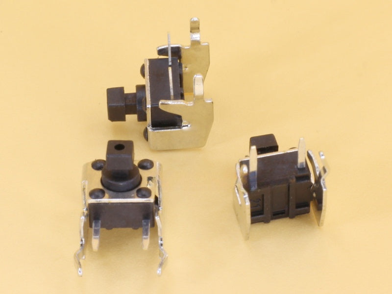 Tactile Switch 6x6x7.3mm RA 2 Pin Square Head 2.4mm