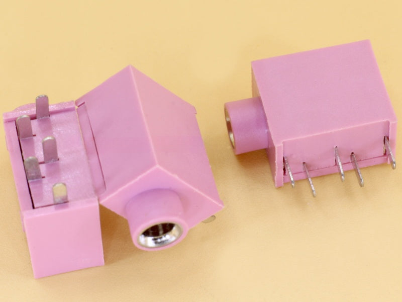 Stereo Audio Socket 5P - Pink