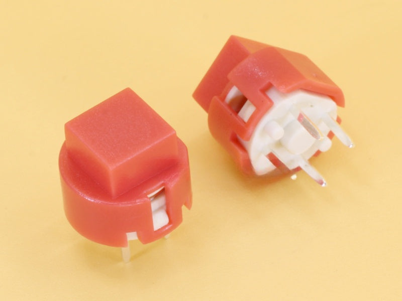 Tact Key Switch Square Red