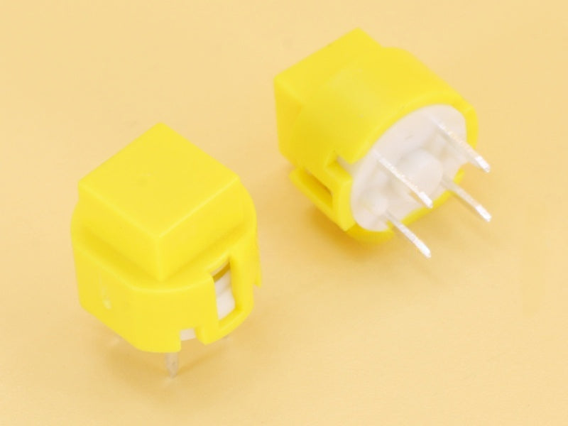 Tact Key Switch Square Yellow