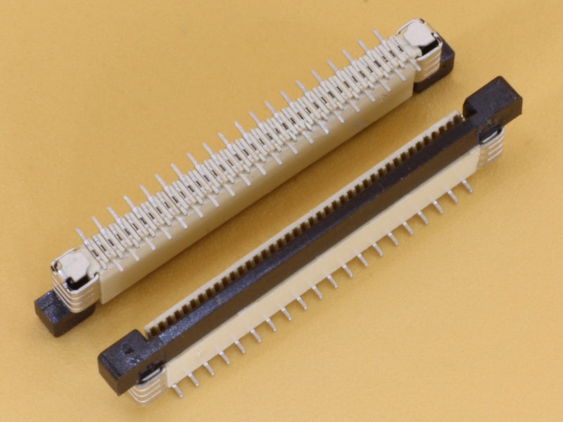 40 Pin 0.5mm Pitch FFC/FPC Top Entry Vertical Connector