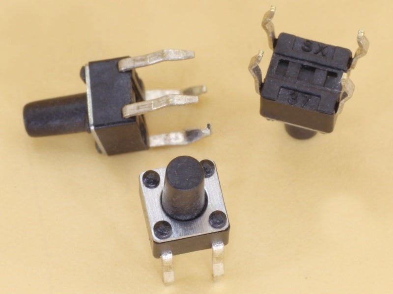 Tactile Switch 4 Pin TH 4.5x4.5x7mm
