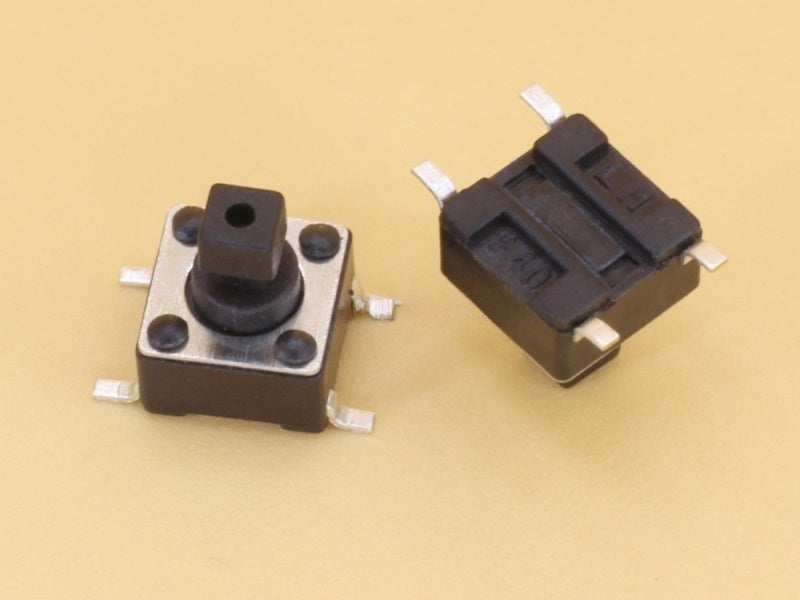 Tactile Switch 6x6x7.3mm SMD 4 Pin Square Head 2.4mm