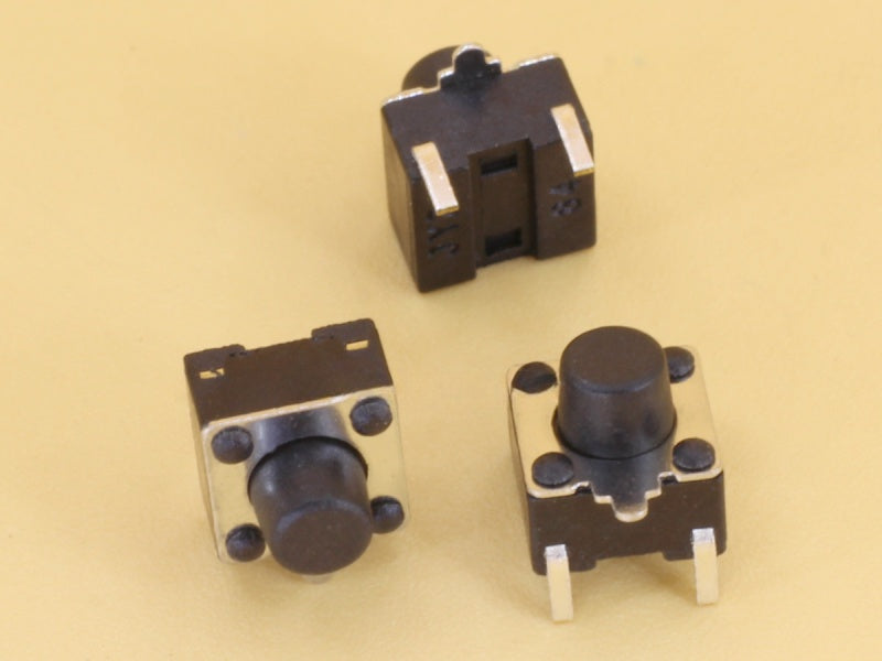 Tactile Switch RA SMD 2 Pin 6x6x6mm