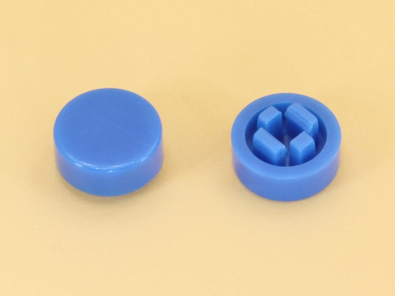 Blue Cap R8 Square Stem 2.4mm for Switches 6x6x7.3mm