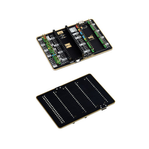 GPIO Expander For Raspberry Pi Pico, 1x Raspberry Pi Standard 40PIN, 1x Pico 2Ã—20PIN