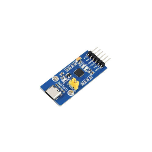 CP2102 USB UART Board (Type C), USB To UART (TTL) Communication Module, USB-C Connector