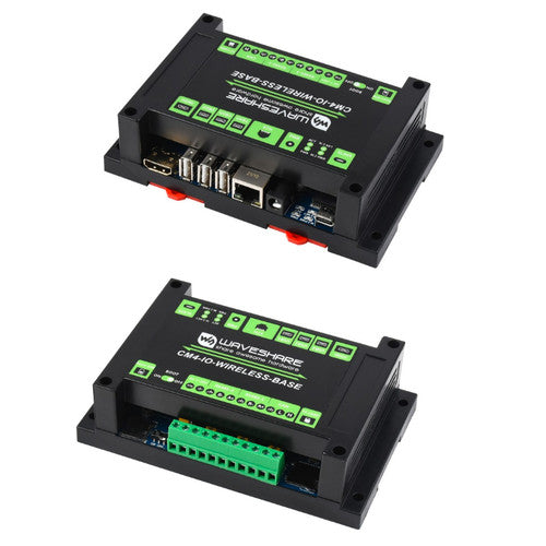 Industrial IoT Wireless Expansion Board with SIM7600G-H-PCIE 4G Module for Raspberry Pi Compute Module 4