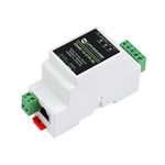 Industrial Serial Server, RS485 to RJ45 Ethernet, TCP/IP to Serial, Rail-Mount Support