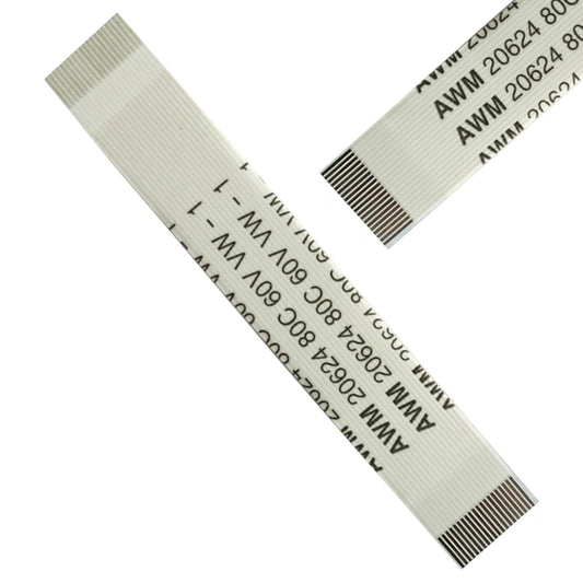 20 Pin 1mm Pitch 120mm Same Side Connection FFC Ribbon Flexible Flat Cable