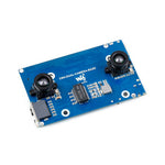 Binocular Camera Base Board Designed for Raspberry Pi Compute Module 4 with Interface Expander