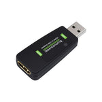 USB to HDMI Video Capture Card, for Gaming / Streaming / Cameras, HDMI to USB