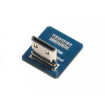 Vertical Mini HDMI Plug Adapter - Right Angle