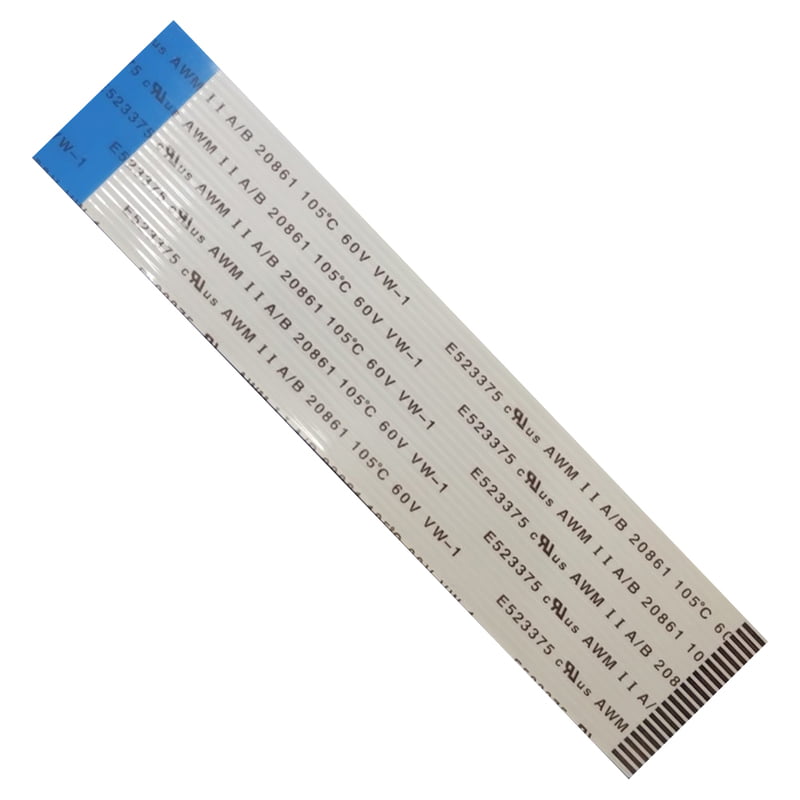 22 Pin 1mm Pitch 100mm Reverse Side Connection FFC Ribbon Flexible Flat Cable