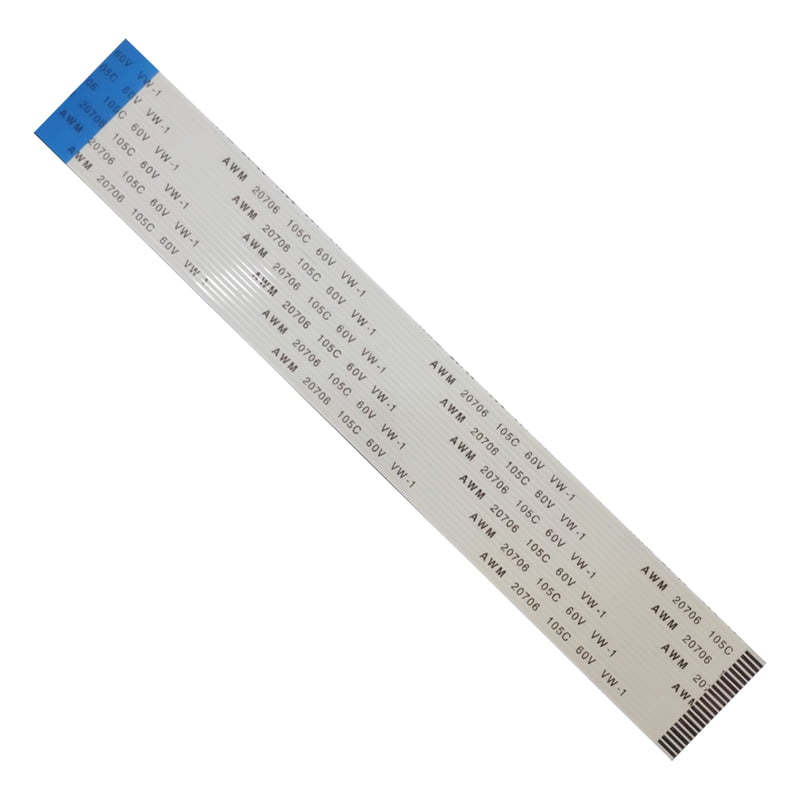 22 Pin 1mm Pitch 152mm Reverse Side Connection FFC Ribbon Flexible Flat Cable
