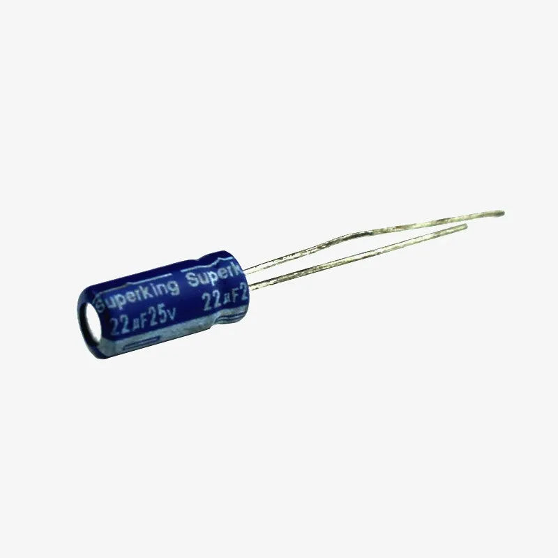 22uF 25V 5x11mm Samwha Radial Aluminum Electrolytic Capacitor