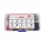 234 Pcs PC Screw Standoff Set for Computer Case, Motherboard & Fan Mounting