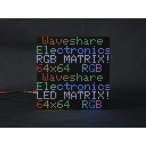 RGB LED Matrix Panel 64x64 Pixels 2.5mm Pitch Adjustable Brightness