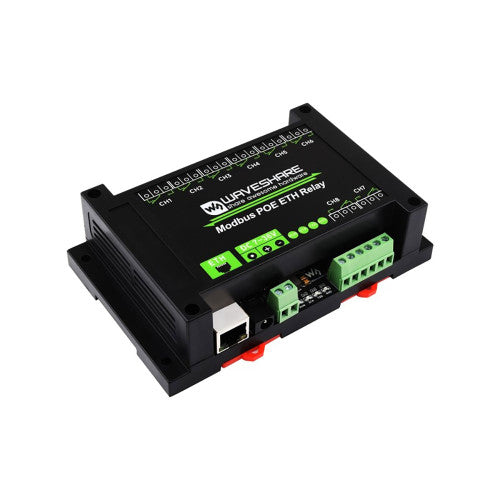 8-ch Ethernet Relay Module, Modbus RTU/Modbus TCP Protocol