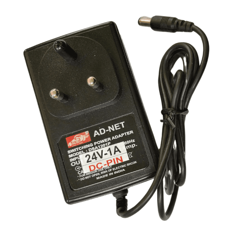 24V 1A DC Dual Pin Power Adapter Charger For Board and Router