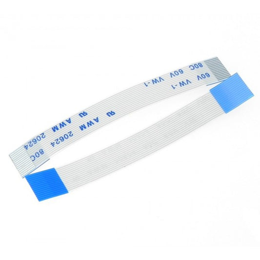 24 Pin 0.5mm Pitch 100mm Same Side Connection FFC Ribbon Flexible Flat Cable