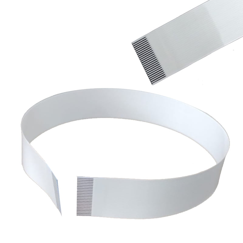 24 Pin 0.5mm Pitch 80mm Same Side Connection FFC Cable