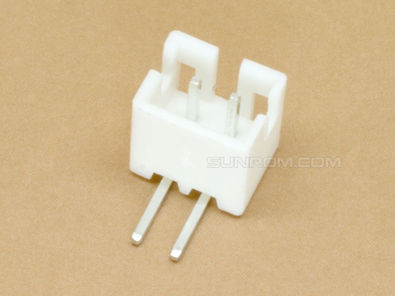 2 pin JST PH 2.0mm Through Hole Header Horizontal Right Angle Side Entry