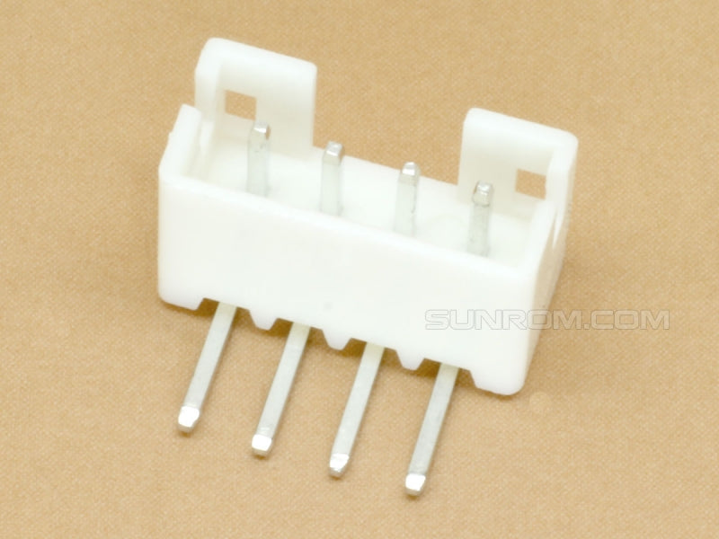 4 pin JST PH 2.0mm Through Hole Header Horizontal Right Angle Side Entry