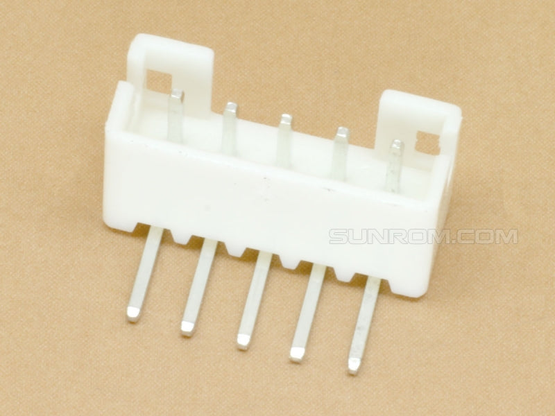 5 pin JST PH 2.0mm Through Hole Header Horizontal Right Angle Side Entry