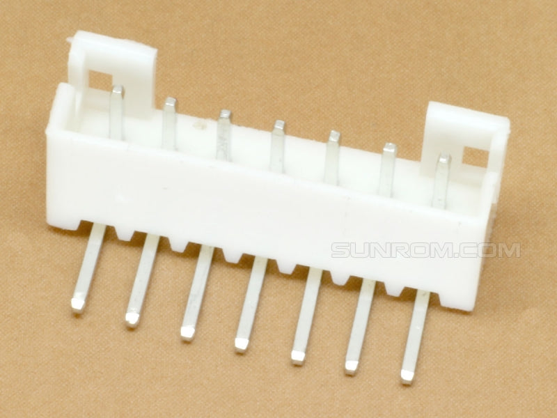 7 pin JST PH 2.0mm Through Hole Header Horizontal Right Angle Side Entry