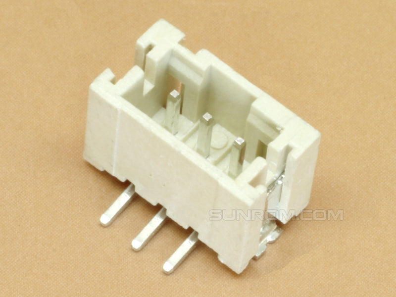 3 pin JST PH 2.0mm SMT Header Vertical Straight Top Entry