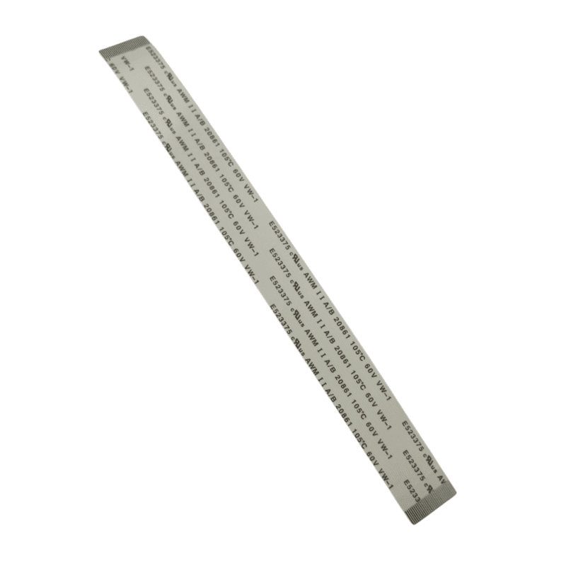 28 Pin 0.5mm Pitch 152mm Same Side Connection FFC Ribbon Flexible Flat Cable