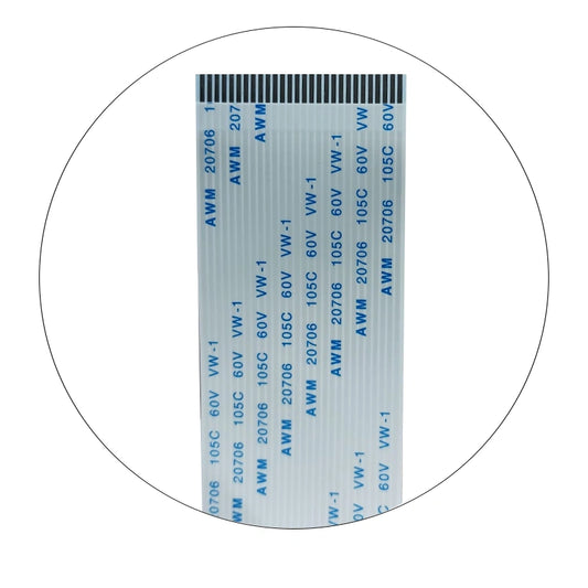 28 Pin 1mm Pitch 900mm Same Side Connection FFC Ribbon Flexible Flat Cable