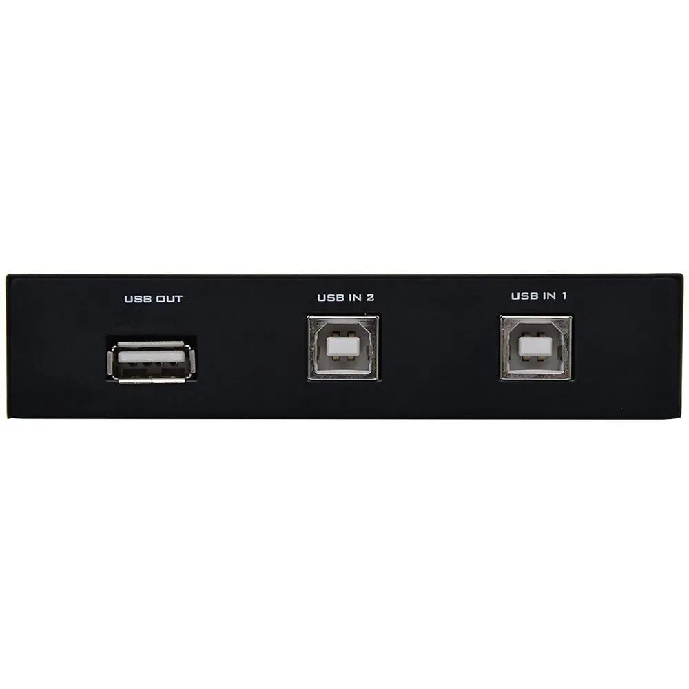2 Port USB 2.0 Selector Switch Sharing Switcher Adapter Hub for Sharing 1 USB Device