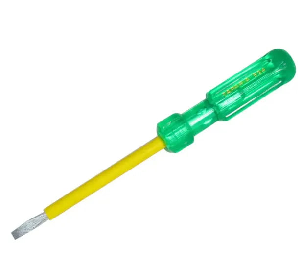 2 in 1 R-6200 Stainless Steel 8 inch Screw Driver green