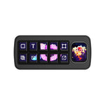 MK10 AI Voice Control Panel Onboard 10x0.85inch LCD And 2.01inch Secondary Screen