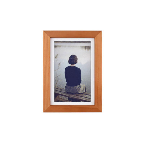 7.3 inch 800x480 E6 E-Paper With Solid Wood Photo Frame For Raspberry Pi