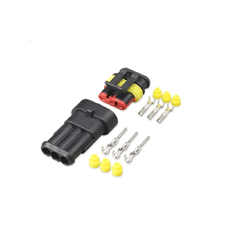 3 Pin Superseal AMP 1.5 Waterproof Automotive Connectors