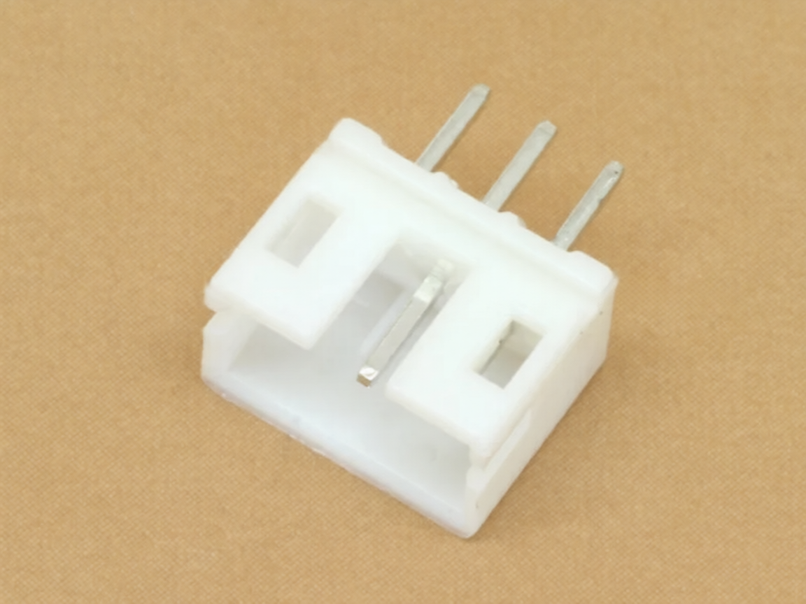 3 pin JST PH 2.0mm Through Hole Header Vertical Straight Top Entry
