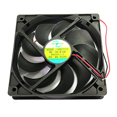 12V 0.13A Cooling Fan 120x120 4"