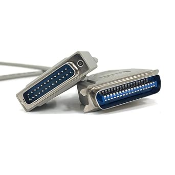 LPT Printer Parallel Cable Wire for Dot Matrix and Old Inkjet Printer (1.5 Meter)