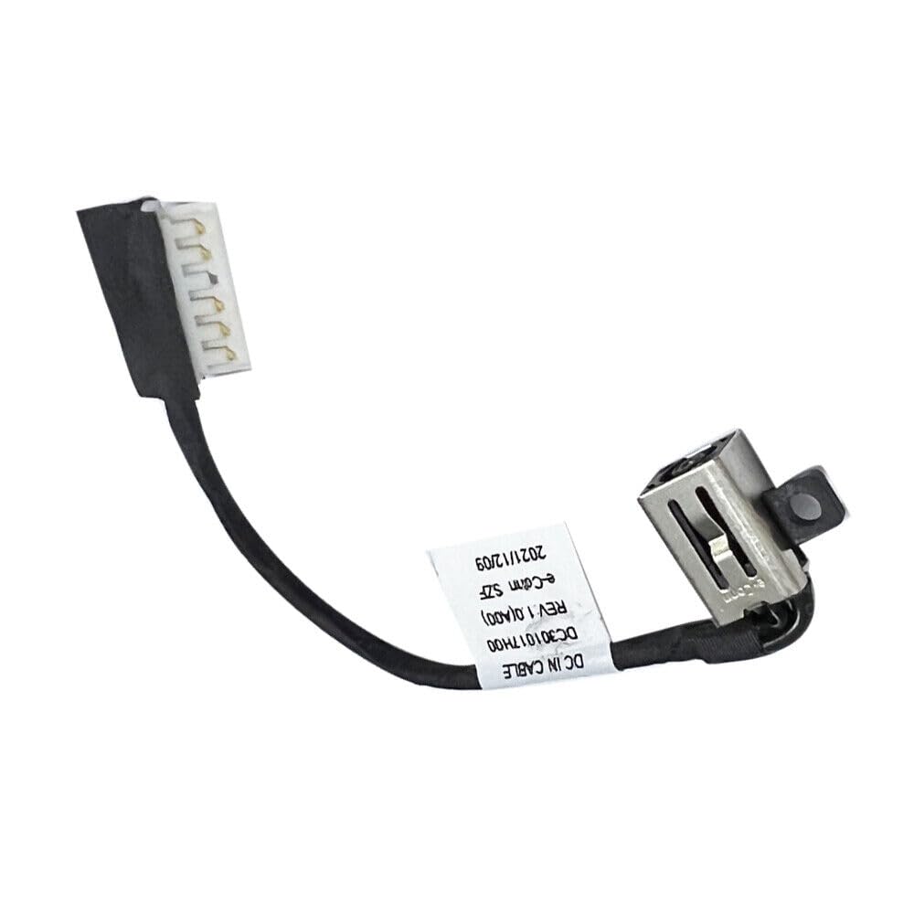 Dell Inspiron 15 3510 / 3511 / 3515 / 3520 / 3521 / 3525 DC Power Jack Charging Port Cable Connector Replacement for Laptop