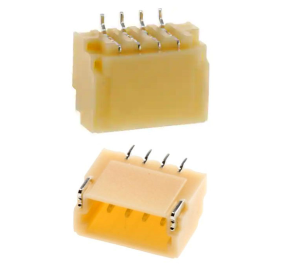 4Pin JST 1mm Pitch Right Angle Male Connector