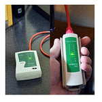 RJ45 and RJ11 Network LAN Cable Tester 9V Battery with LED Indicators RJ12 CAT5 CAT6 UTP Ethernet