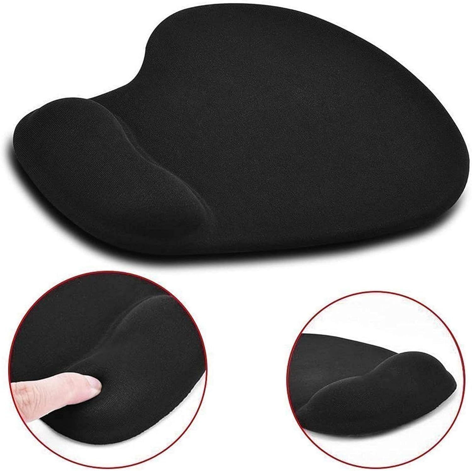 H-02 Mouse Pad Good Quality With Gel Wrist Support and Comfortable