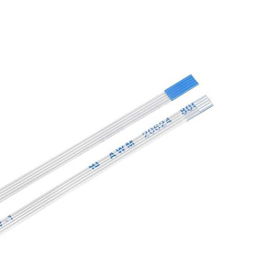 4 Pin 0.5mm Pitch 250mm Reverse Side Connection FFC Ribbon Flexible Flat Cable
