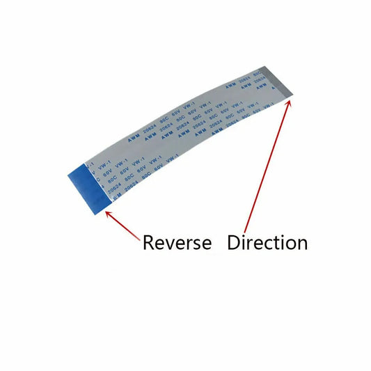 4 Pin 0.5mm Pitch 250mm Reverse Side Connection FFC Ribbon Flexible Flat Cable